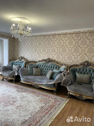 3-к. квартира, 100 м², 2 кровати
3-к. квартира, 100 м², 2 кровати