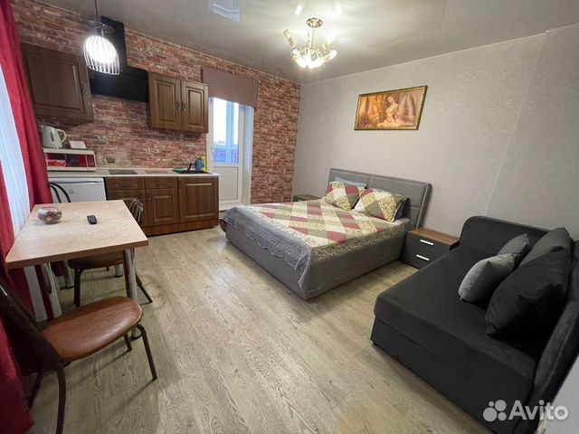Квартира-студия, 30 м², 2 кровати
Квартира-студия, 30 м², 2 кровати