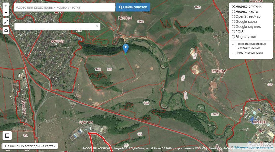 Публичная кадастровая карта красноярск емельяновский район