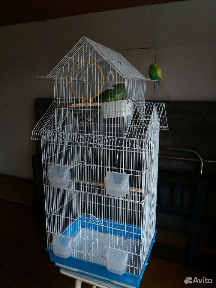 Большая клетка для попугая купить на Зозу.ру - фотография № 3