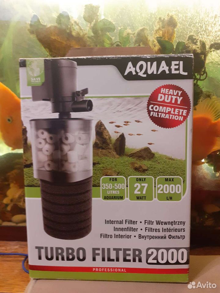 Фильтр Aquael turbo 2000(на з/ч) купить на Зозу.ру - фотография № 3