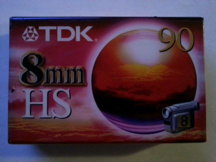 Видеокассета 8mm TDK