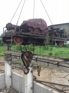 Каретка мостового крана 15 тонн