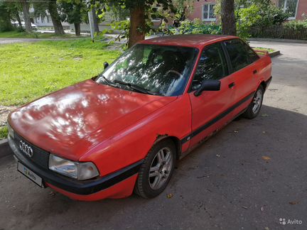 Audi 80 1.8 МТ, 1989, седан