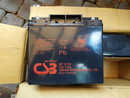 Аккумуляторная батарея для ибп CSB GP12170