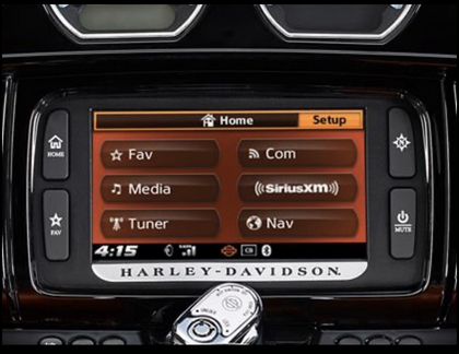 Harley davidson Boom Box 6.5GT Infotainment GPS на