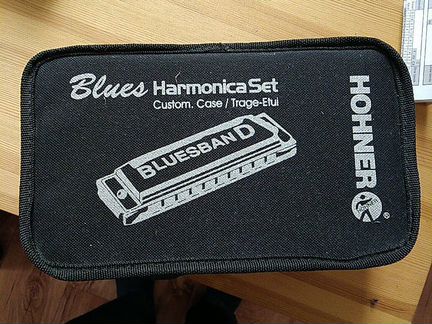 Набор губных гармошек Hohner Blues garmonica set