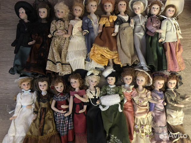 Фарфоровые куклы «Дамы эпохи»