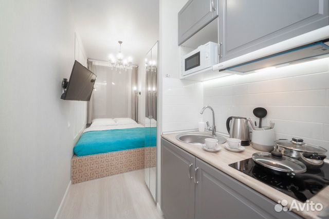 

Квартира-студия, 10 м², 1 кровать