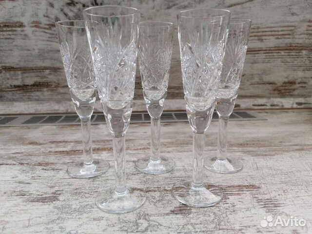 Бокалы, рюмки Хрусталь СССР