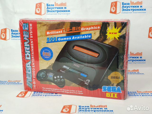 Игровая приставка Sega Mega Drive 2