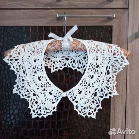 Воротник крючком