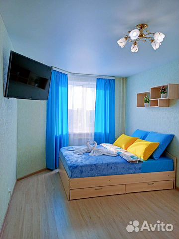 

1-к. квартира, 39 м², 3 кровати