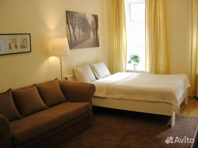

1-к. квартира, 43 м², 2 кровати
