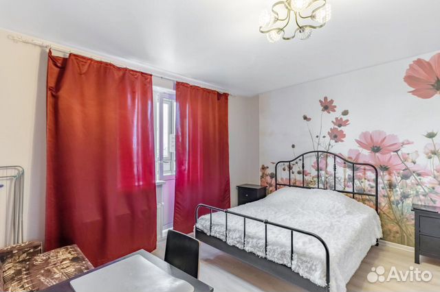 

Квартира-студия, 30 м², 2 кровати