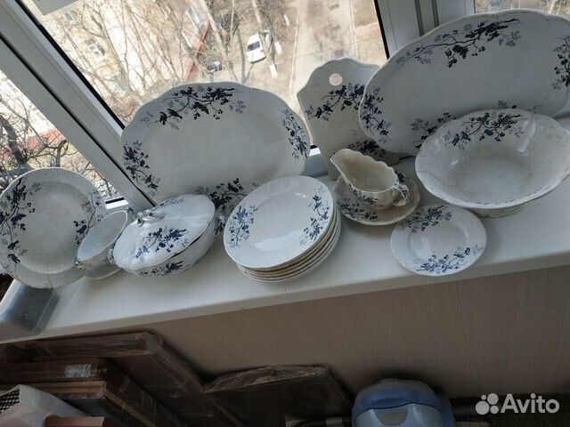 Сервиз столовый товарищество М.С.Кузнецова