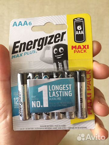 Батарейки Energizer AAA6