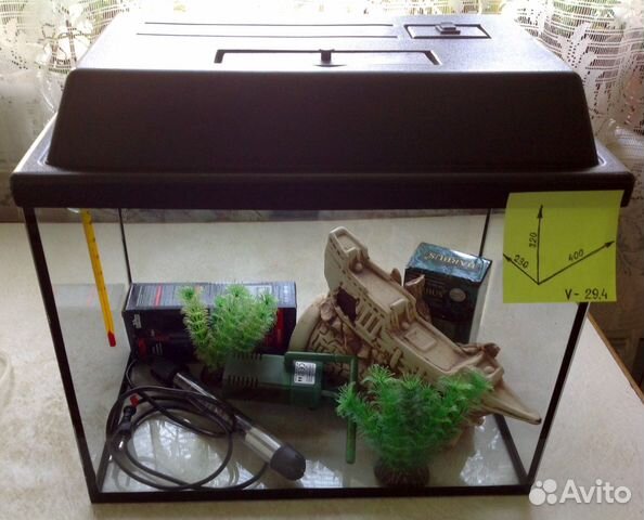 Аквариум бу с оборудованием