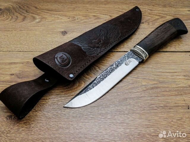 Нож Путник со следами ковки из стали 95х18