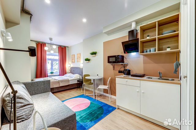 

Квартира-студия, 19 м², 1 кровать