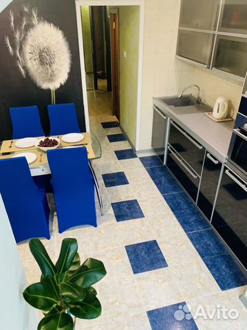 

3-к. квартира, 80 м², 3 кровати