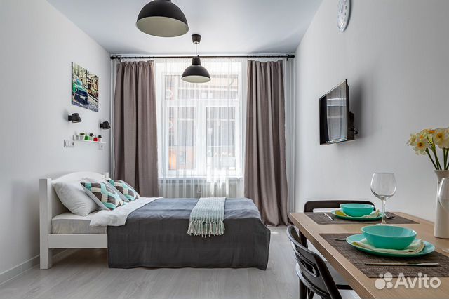 

Квартира-студия, 20 м², 1 кровать