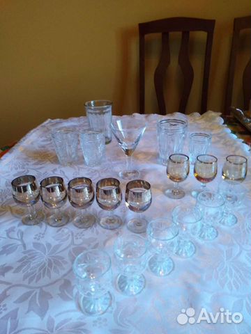 Рюмки, стаканы СССР