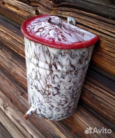 Старинная эмалированная кружка Эсмарха