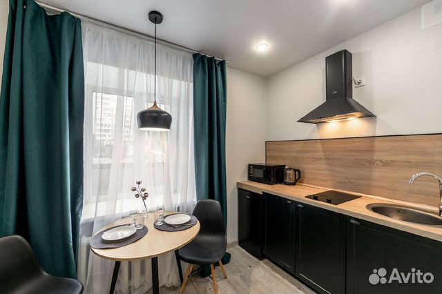 

Квартира-студия, 17 м², 1 кровать