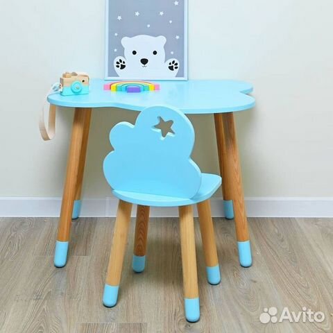 Детский стол и стул