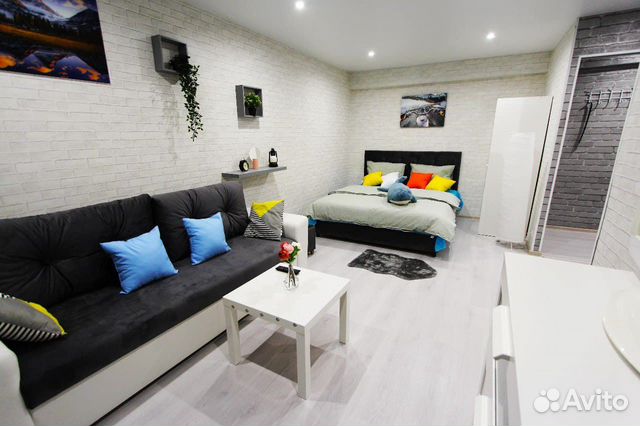 

1-к. квартира, 38 м², 2 кровати