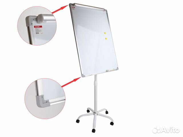 Флипчарт на роликах