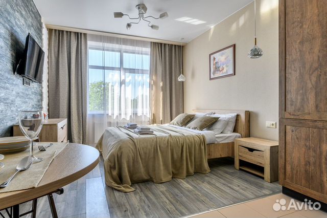 

Квартира-студия, 30 м², 2 кровати