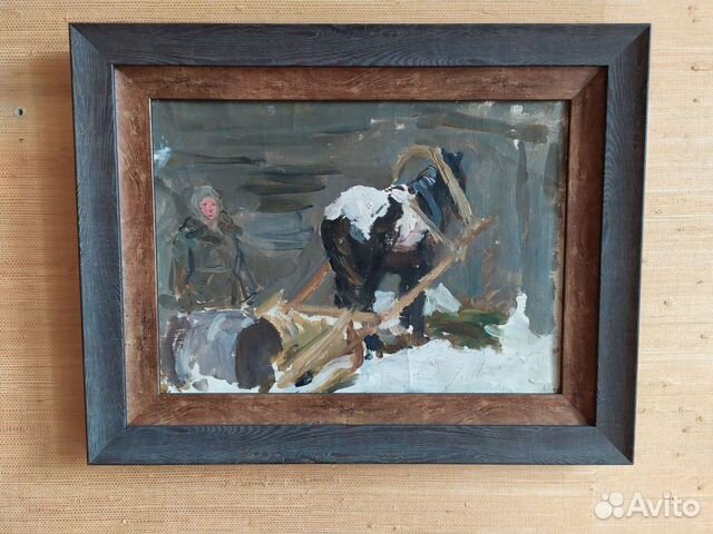 А.П. Бубнов. Лошадка и баба