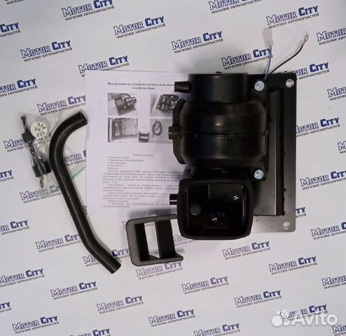 Печка отопителя салона модернизированная Нива 4x4