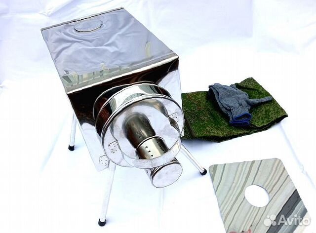 Печь для палатки Пошехонка Малая на 15 л