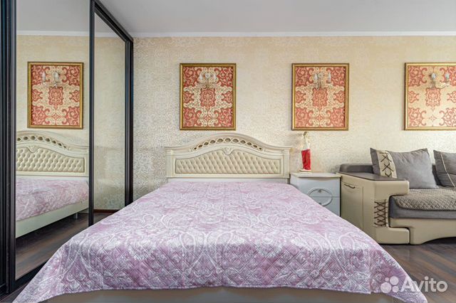 

1-к. квартира, 45 м², 3 кровати