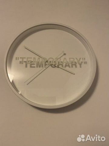 Часы IKEA Virgil Abloh