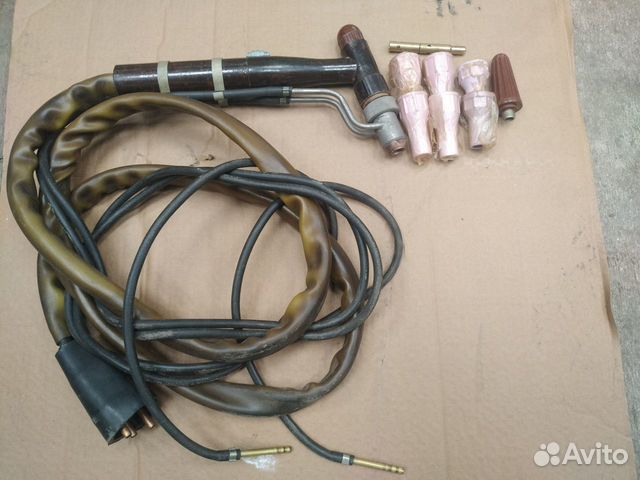 Горелка аргоновая рга-400 с охлаждением