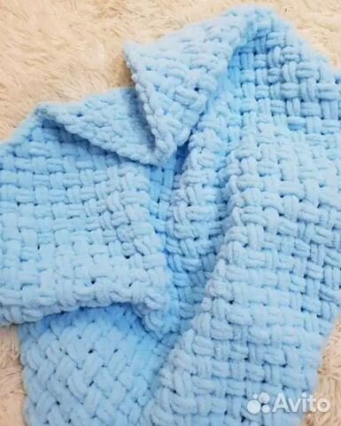 Детский плюшевый плед 80*80