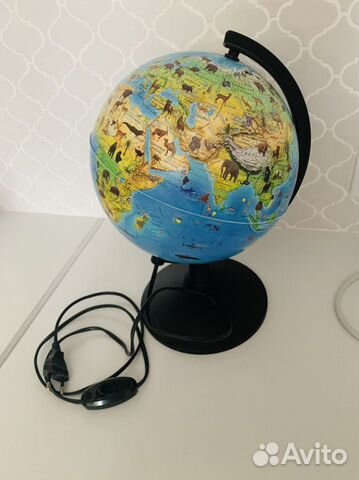 Глобус ночник