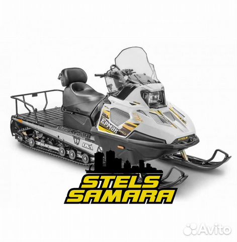 Снегоход Stels Ермак 600L двулыжный