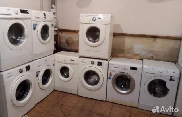 Стиральные машины от 3,5 до 7 кг Б/У