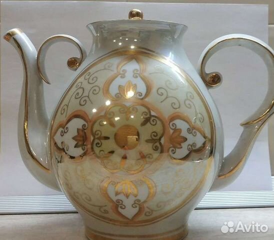 Чайник заварочный СССР Кисловодский фарфор винтаж