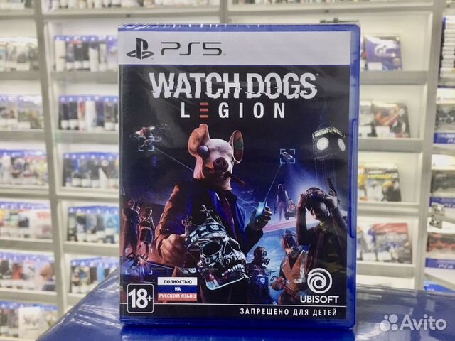 Диск для ps5 Watch Dogs Legion