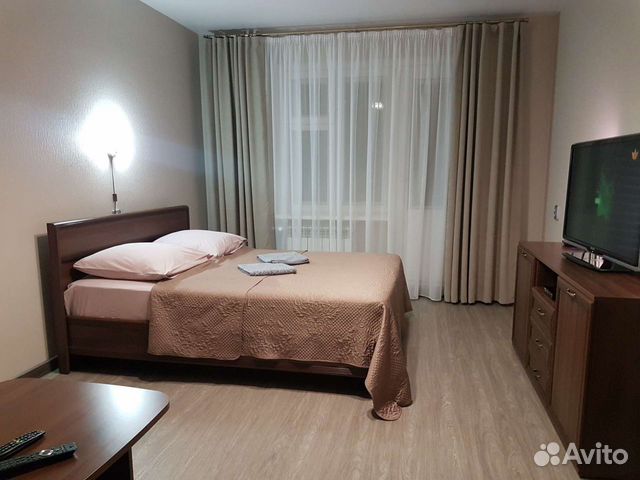 

1-к. квартира, 38 м², 2 кровати