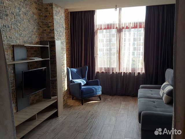 

Квартира-студия, 40 м², 2 кровати