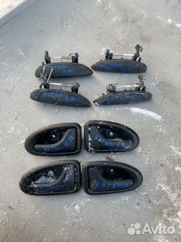 Ручки дверей Renault Logan 1