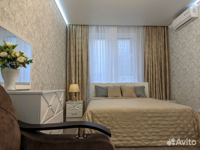 

1-к. квартира, 41 м², 2 кровати