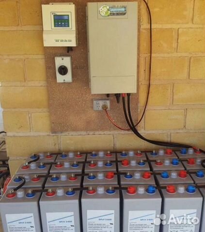 Резервное освещение для дома 1000кВа + 100 а\ч AGM